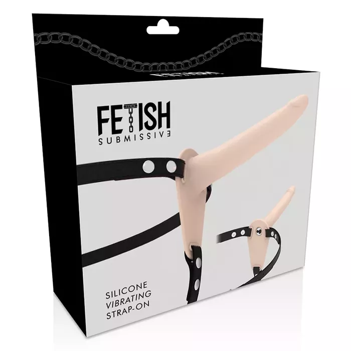 Страпон fetishsubmissive 15 см силиконовый вибратор Photo 3