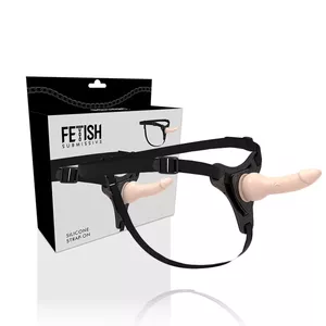 FETISH SUBMISSIVE SILICONE STRAP-ON FLESH 16CM REALISTIC