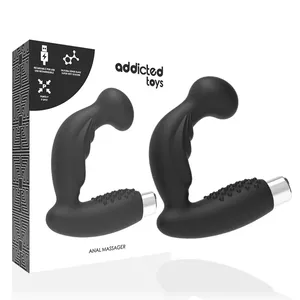 ADDICTED TOYS BLACK RECHARGEABLE PROSTHETIC VIBRATOR