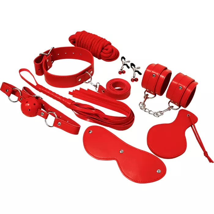 BDSM kit EXPERIENCE Red Series — bondage accessories Photo 3