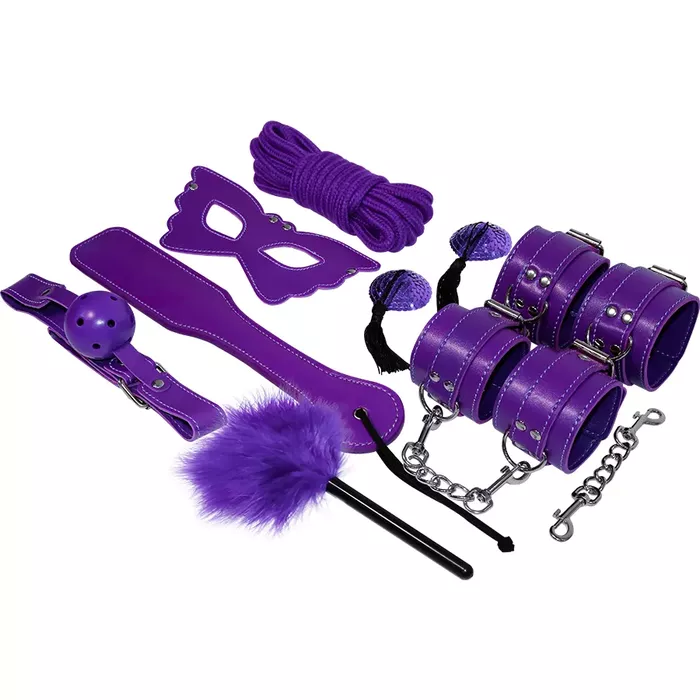 Набор для бондажа EXPERIENCE Purple Series Photo 3