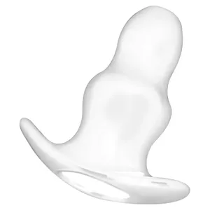 ADDICTED TOYS VIDĒJA IZMĒRA TUKŠA TUNEĻA AIZBĀŽNIS - 9,5CM CAURSPĪDĪGS