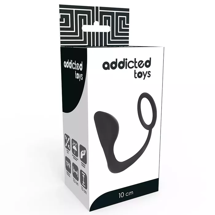 Анальная пробка Addicted Toys с кольцом для пениса Photo 4