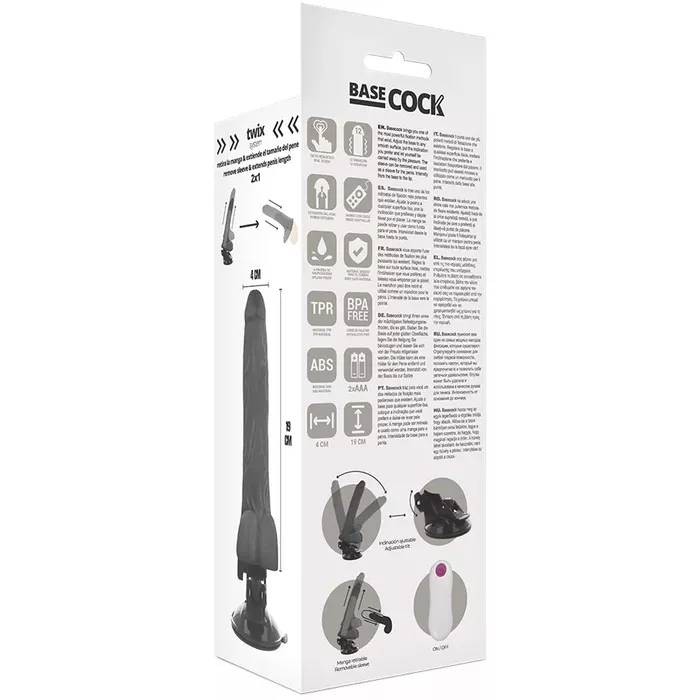 BASECOCK D-223003 realistiskais vibrators Photo 6