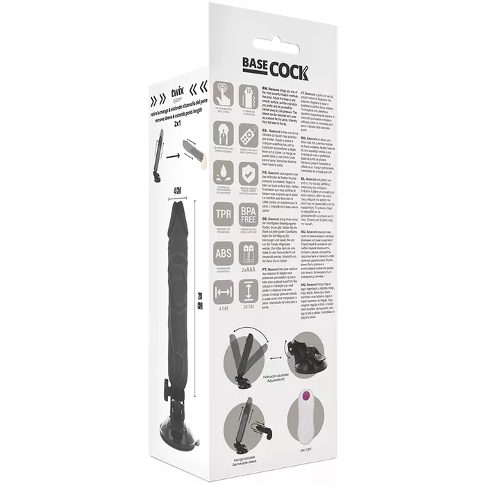 Realistic vibrator BASECOCK D-223005 Photo 6