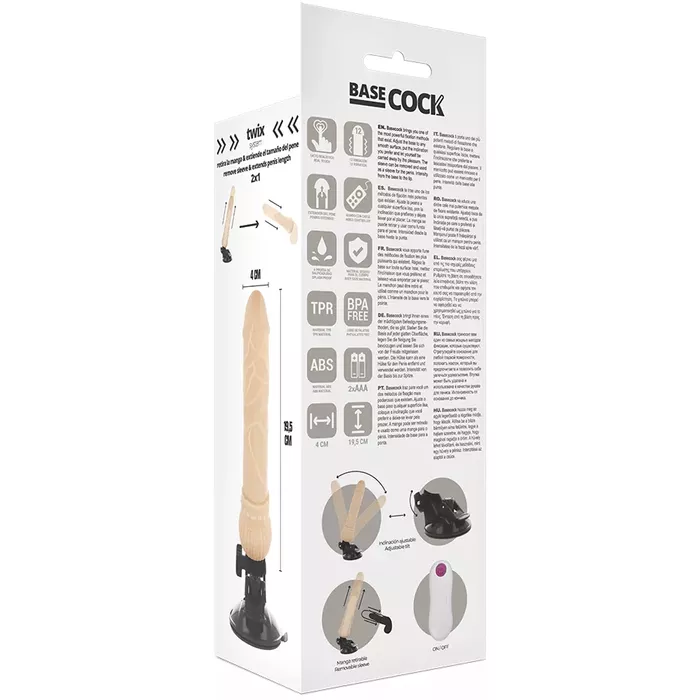 Reālistisks vibrators BASECOCK D-223006 Photo 6