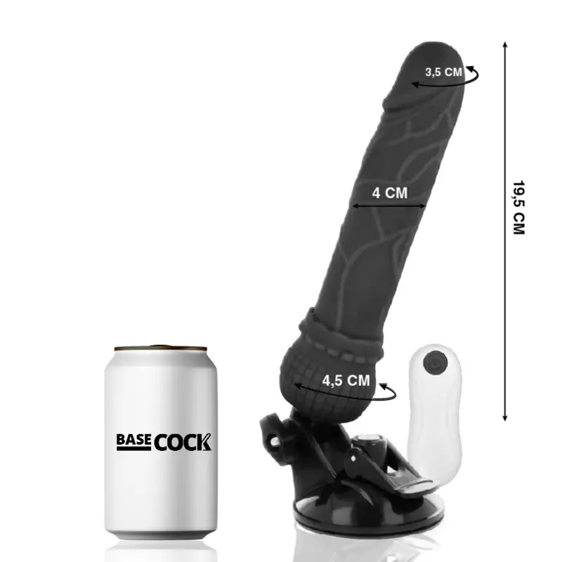 BASECOCK realistiskais vibrators 19,5 cm Photo 7