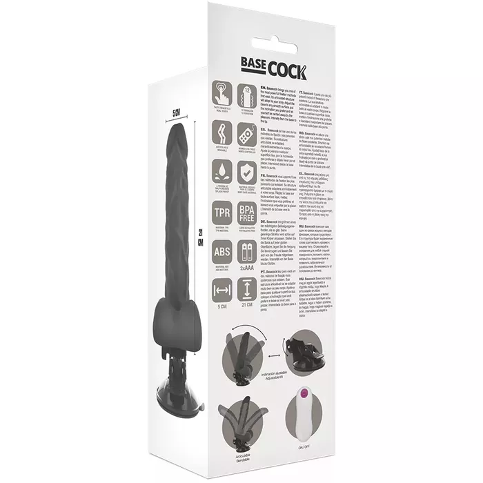Articulating Remote-Control Vibrator BASECOCK D-223011 Photo 7