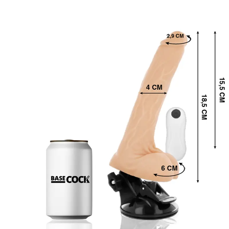 BASECOCK D-223012 locāms reālistisks vibrators Photo 8