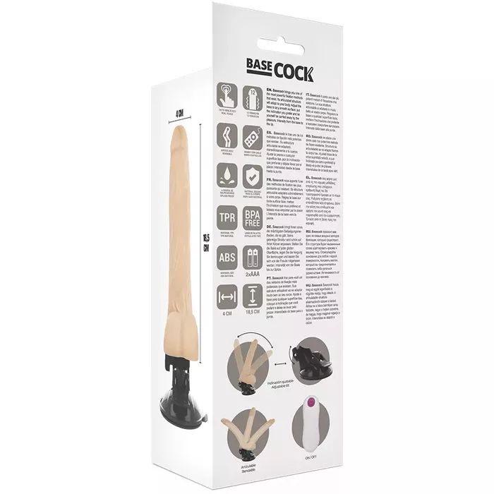 BASECOCK D-223012 locāms reālistisks vibrators Photo 7