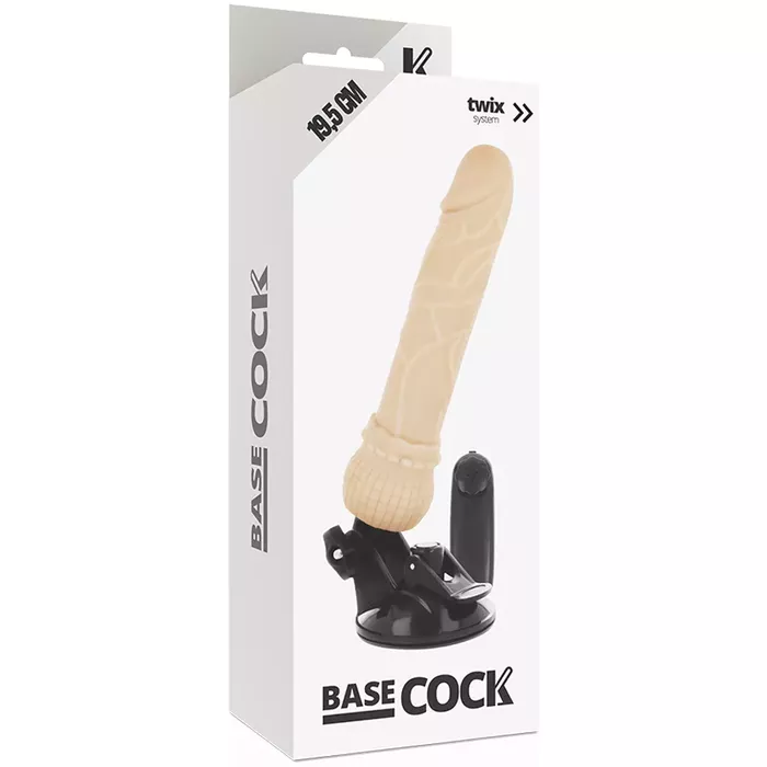 Reālistisks vibrators BASECOCK D-223017 ar tālvadību Photo 5