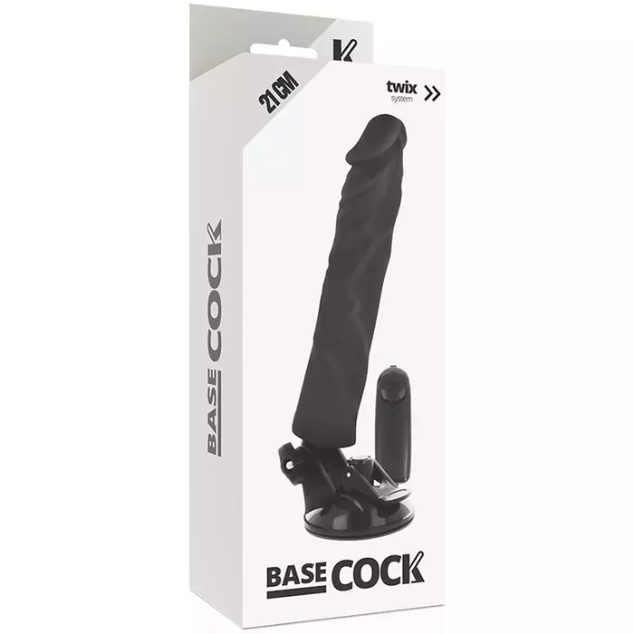 Vibrator BASECOCK realistic 21 cm, 4 cm diameter Photo 5