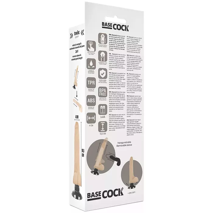Reālistiskais vibrators BASECOCK D-223027 Photo 4