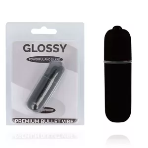 GLOSSY PREMIUM BULLET VIBE BLACK 10V