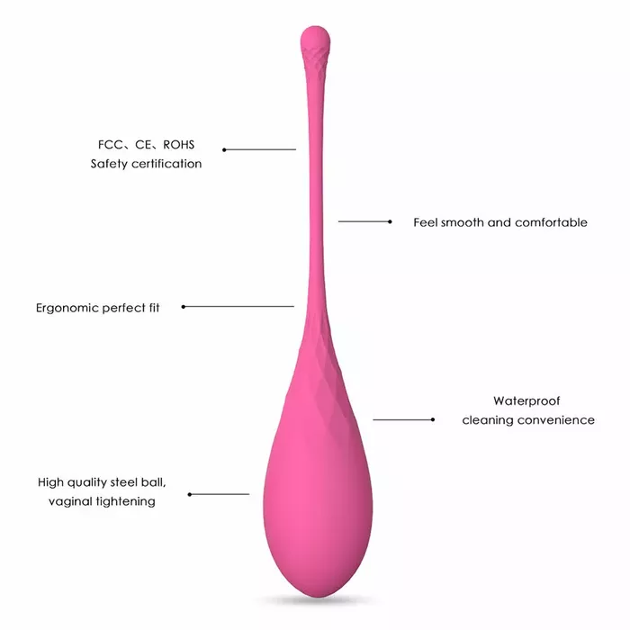 Vaginal Kegel set LESLIE Kegel Fit 6 weights Photo 3