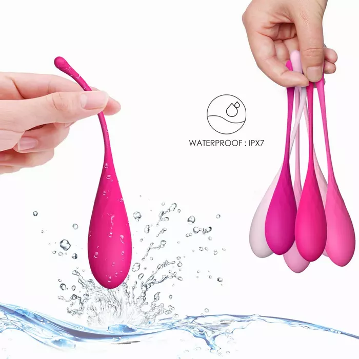 Vaginal Kegel set LESLIE Kegel Fit 6 weights Photo 4