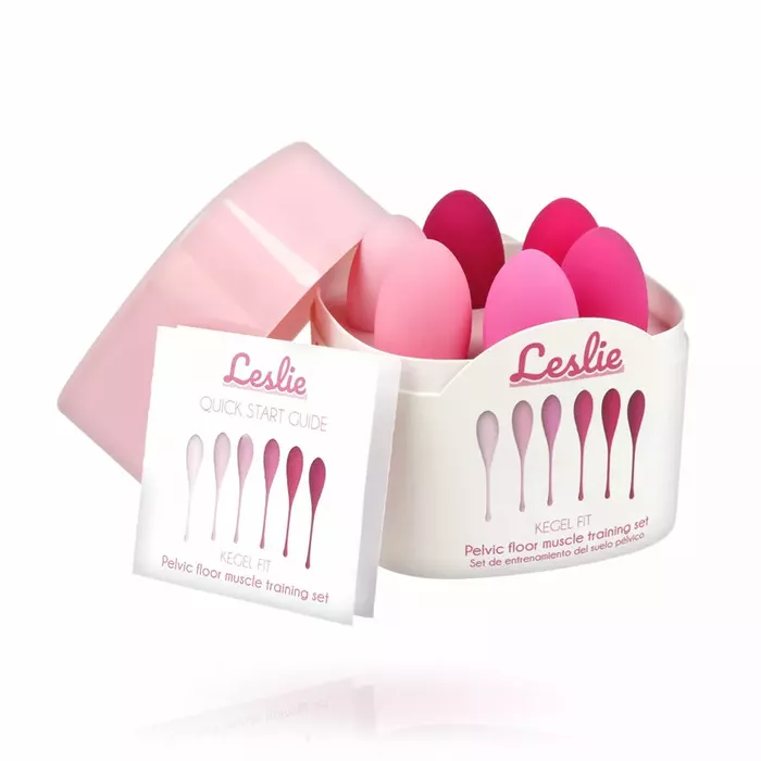 Vaginal Kegel set LESLIE Kegel Fit 6 weights Photo 19