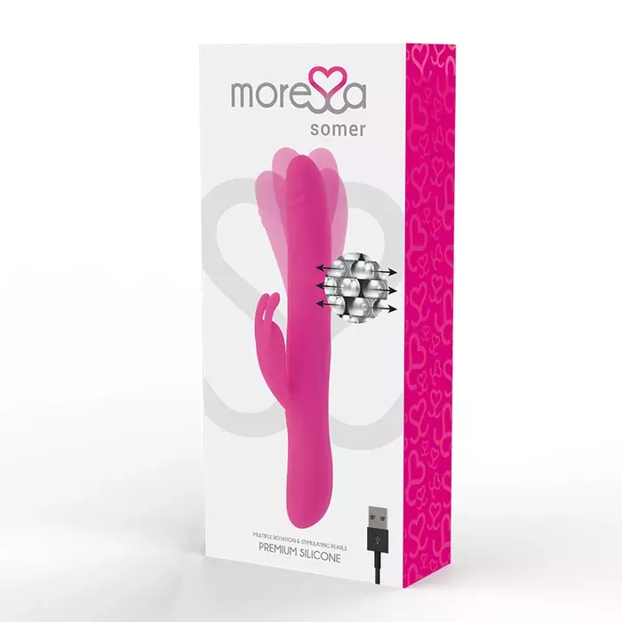 Vibrators AMORESSA SOMER Premium — silikons 28 cm Photo 4