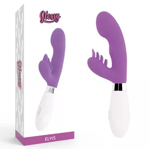 Vibrators GLOSSY Silikons Violets