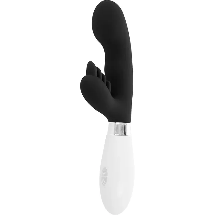 Vibrators GLOSSY ELVIS RABBIT — 12 cm, silikons Photo 3
