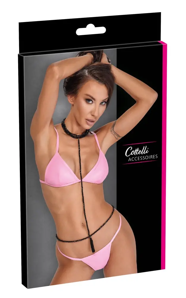 Choker with Bikini Chain Cottelli Collection S-L Photo 6