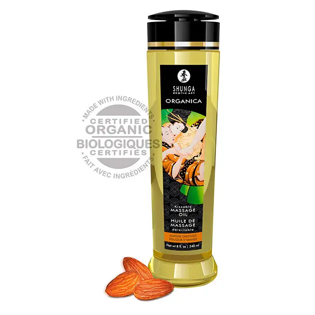 Массажное масло SHUNGA Organic Almond 240 мл Photo 2