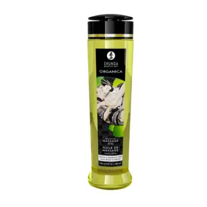 Masāžas eļļa SHUNGA Natural Organic 240 ml — mitrinoša un barojoša