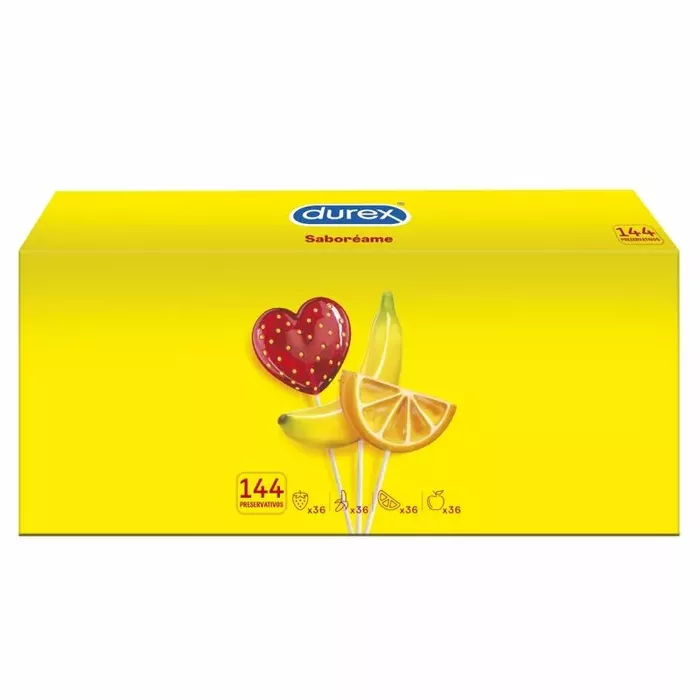 Condoms Durex Pleasure Fruits — pack of 144 Photo 4