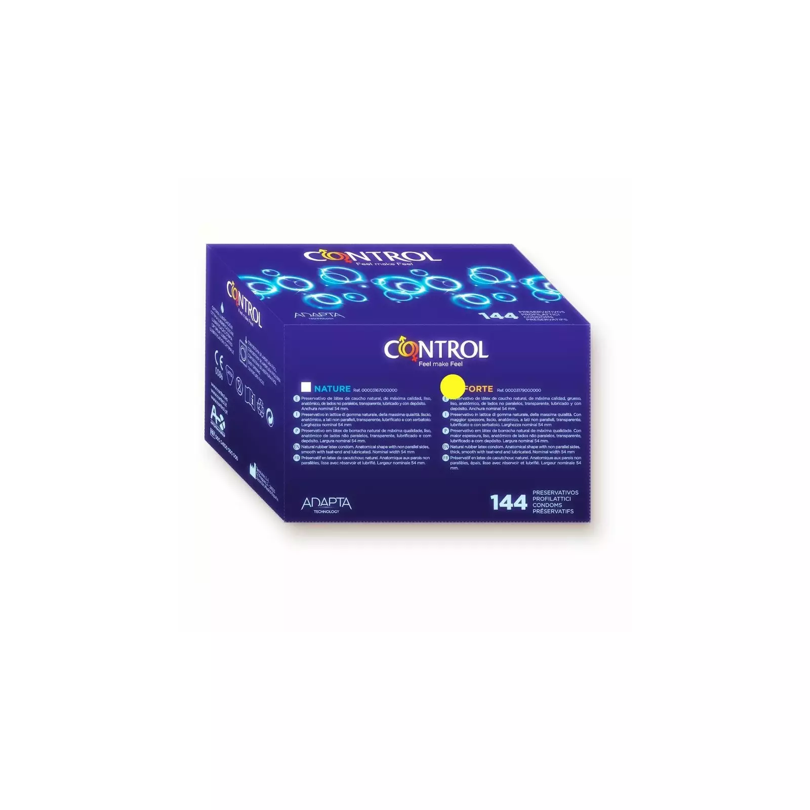 CONTROL - ADAPTA FORTE CONDOMS 144 UNITS Photo 1