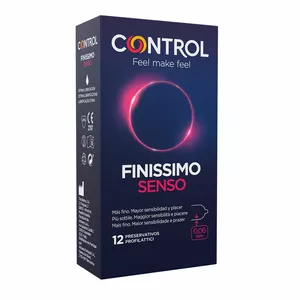 CONTROL ADAPTA SENSO CONDOMS 12 UNITS