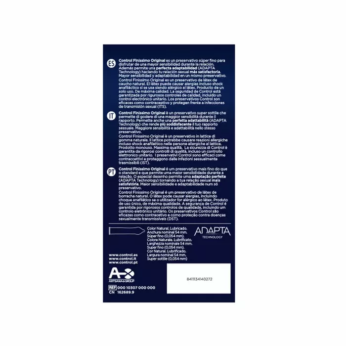 Презервативы CONTROL Finissimo — 24 шт. Photo 3