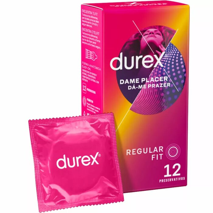 Презервативы Durex Dame Placer — смазанные латексные, 12 шт Photo 2