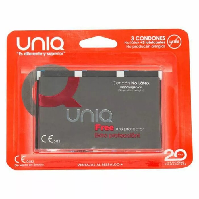 UNIQ - FREE LATEX FREE CONDOMS D-215000 Photo 1