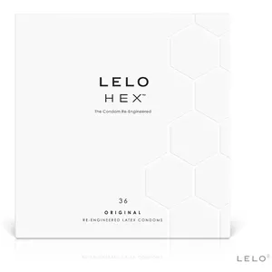 LELO HEX CONDOMS ORIGINAL 36 PACK