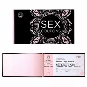 SECREPLAY SEX COUPONS SENSUAL EXCHANGE Vouchers (ES / EN)