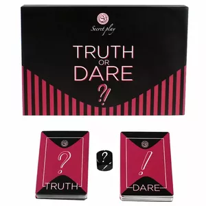 Spēle SECRETPLAY Truth or Dare (spāņu/angļu) — kompakts komplekts 0.285 g