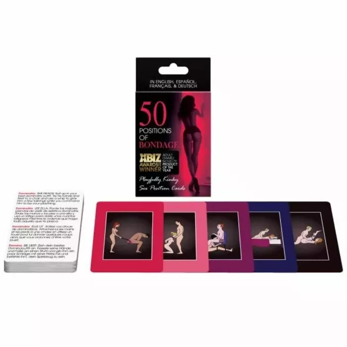 Bondage cards deck KHEPER GAMES - 50 positions Photo 2