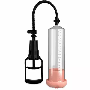 Pump Worx Fanta Flesh Pussy Pump — прозрачная, вес 0.448 г, ручной вакуумный насос для стимуляции