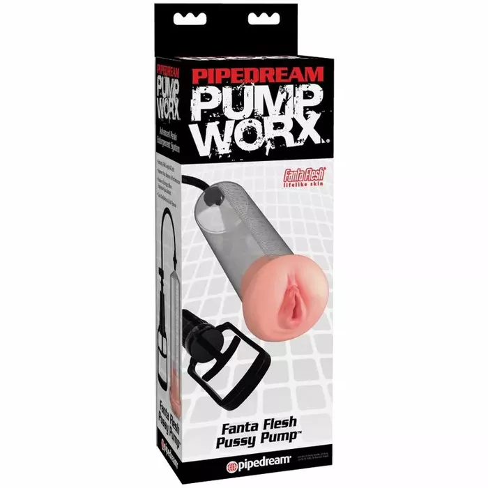 Pump Worx Fanta Flesh Pussy Pump — ручной вакуумный насос Photo 3
