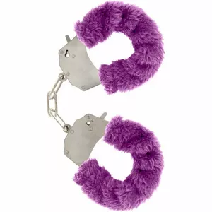 FURRY FUN CUFFS BONDAGE  PURPLE