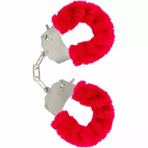 FURRY FUN CUFFS BONDAGE RED