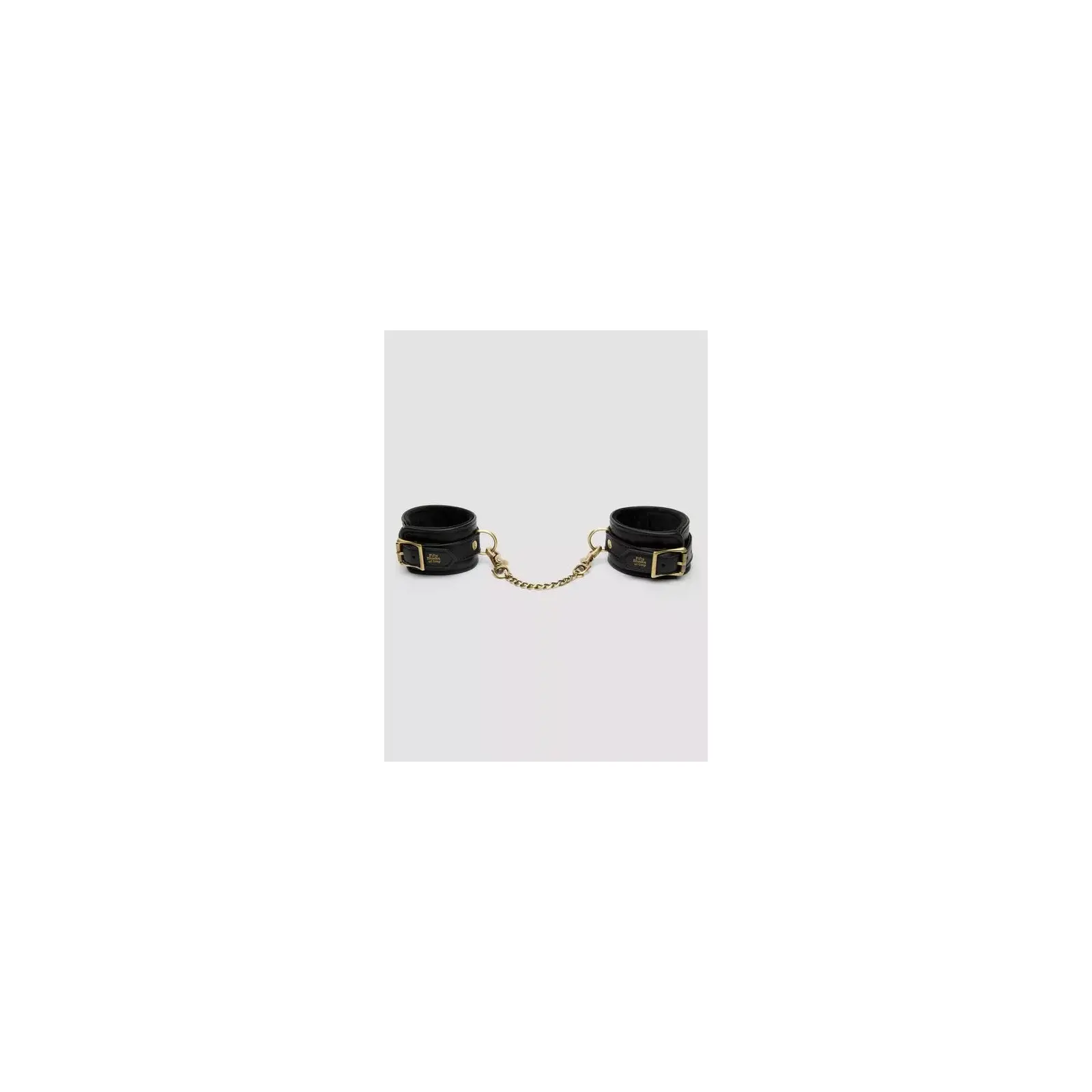 Lovehoney Fifty Shades of Grey Bound to You Faux Leather Ankle Cuffs 5060462639663 Photo 1