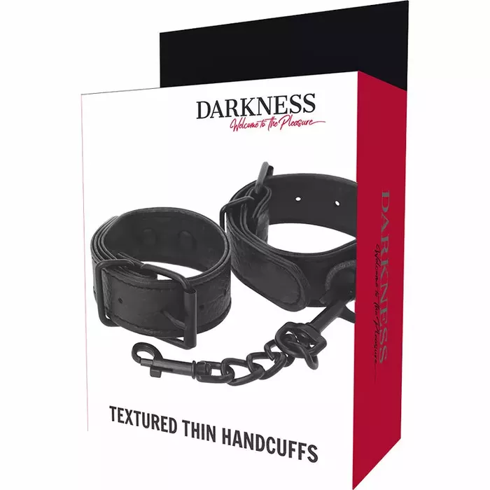 DARKNESS D-226725 plati teksturēti roku dzelži Photo 3