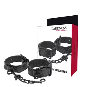 Handcuffs DARKNESS metal black