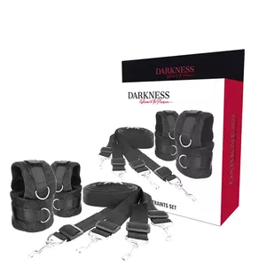 Бондаж DARKNESS BED TIES SET D-226694