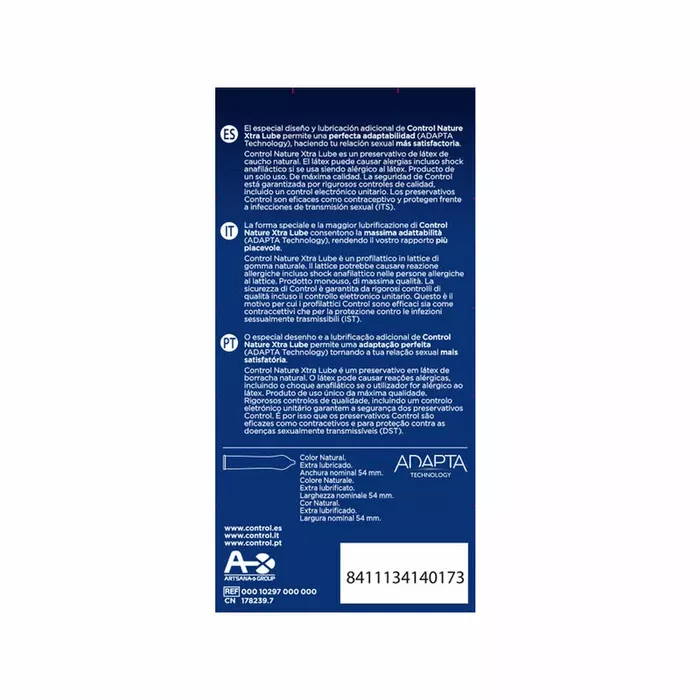 CONTROL Adapta Nature Extralube condoms, pack of 12 Photo 3