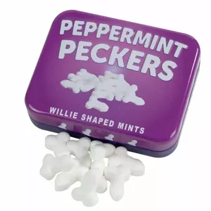 SPENCER & FLEETWOOD PEPERMINT PECKERS WILLIE SHAPED MINTS