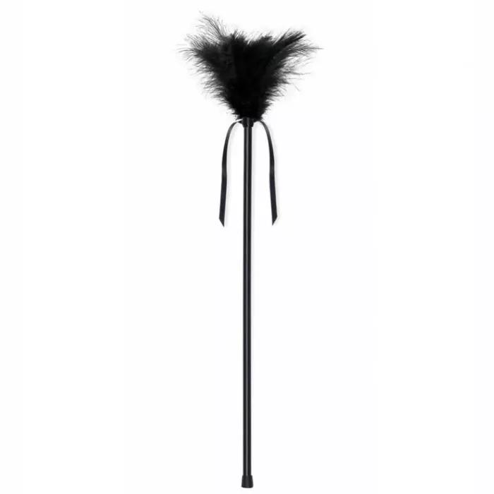 Feather toy SECRETPLAY BLACK FEATHERS 40 cm Photo 3