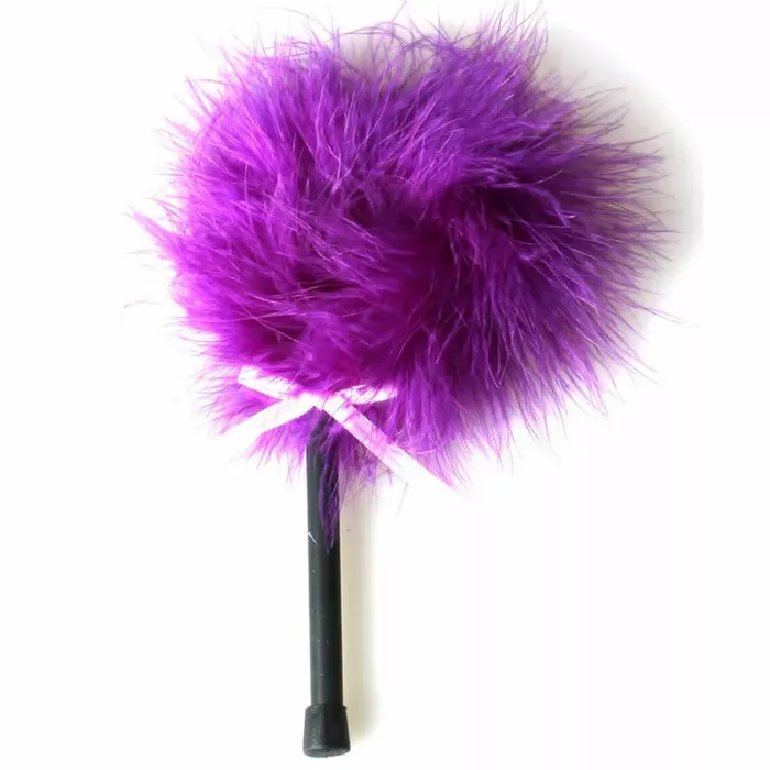 Пушистая щёточка SECRETPLAY Pink Purple Marabou Photo 3