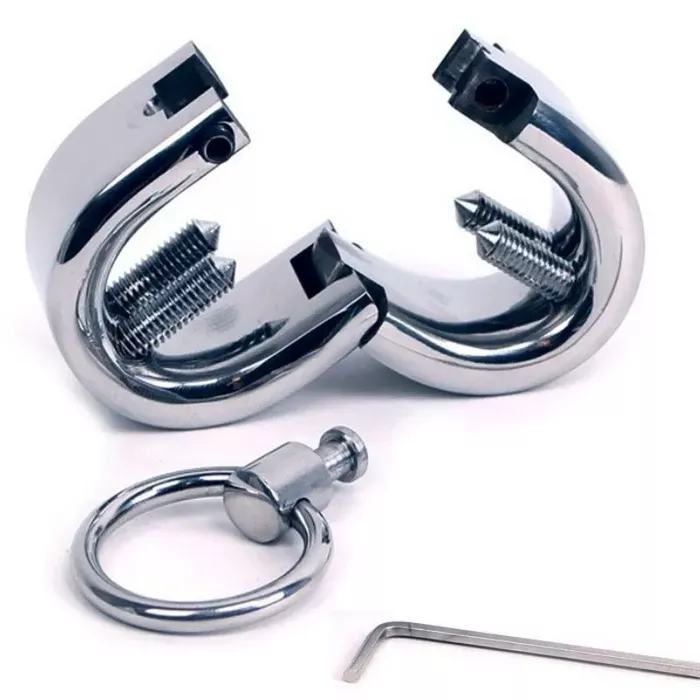 Testicle bracelet metal hard D-218523 Photo 2